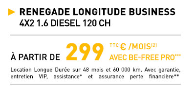 Jeep Renegade Longitude Business