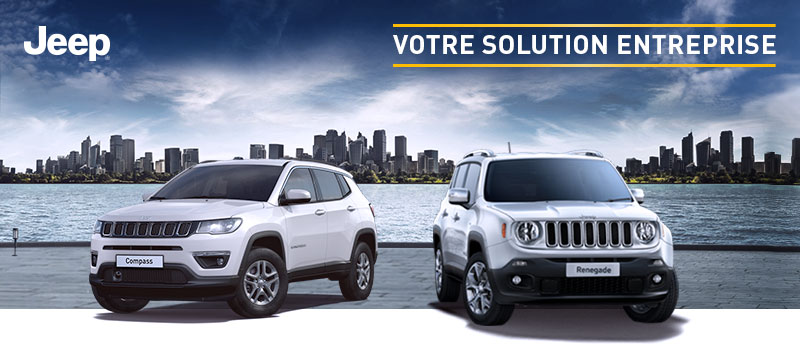 Jeep Compass Longitude Business et Jeep Renegade Longitude Business