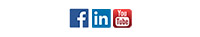Facebook, LinkedIn, YouTube