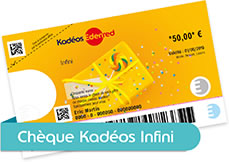 Chèque Kadéos Infini