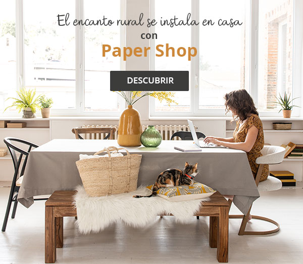 El encanto rural se instala en casa con Paper Shop
