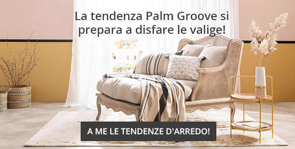 La tendenza Palm Groove si prepara a disfare le valige!