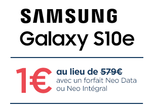 Votre Samsung S10e à 29€